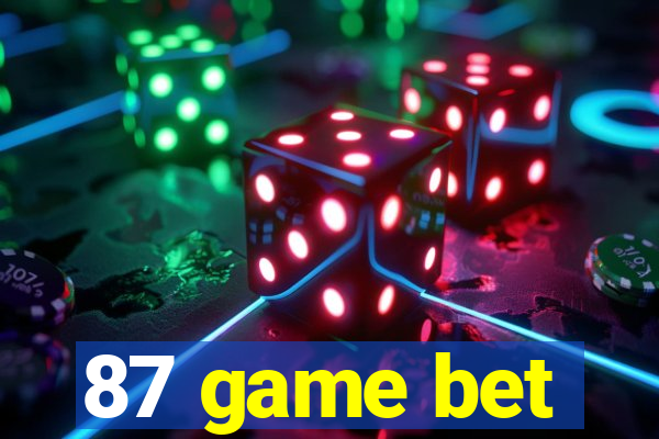 87 game bet